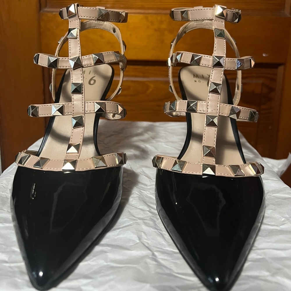 Mix no. 6 woman studded heels